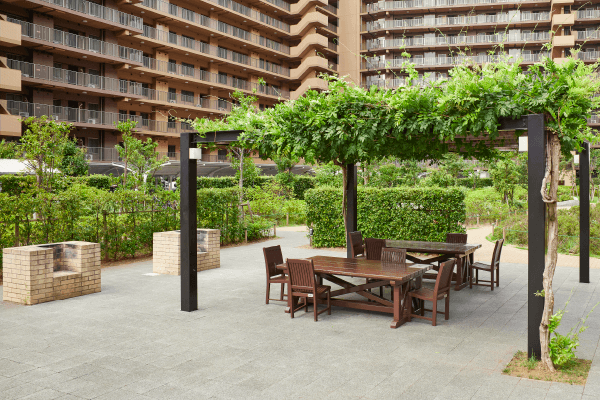 バーベキュー広場