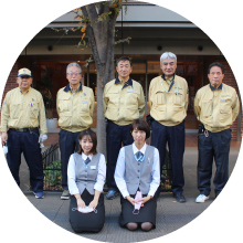 フロントスタッフの皆さん